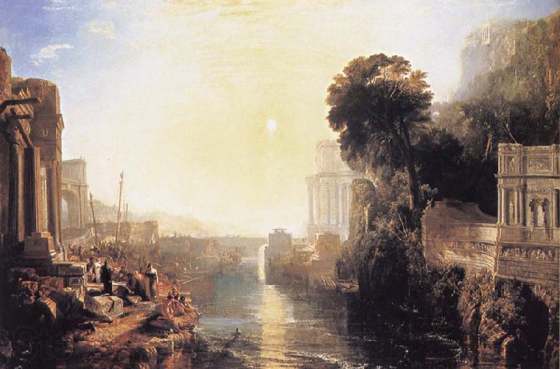Joseph Mallord William Turner Dido Building Carthage or the rise of the Carthaginian Empire Spain oil painting art
